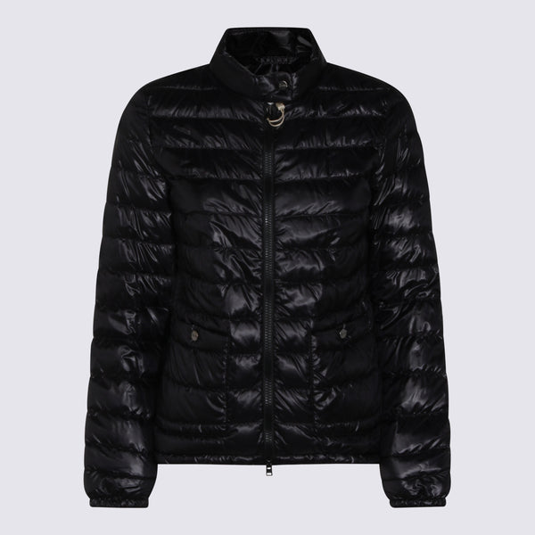Herno 100% Polyamide down jacket in black