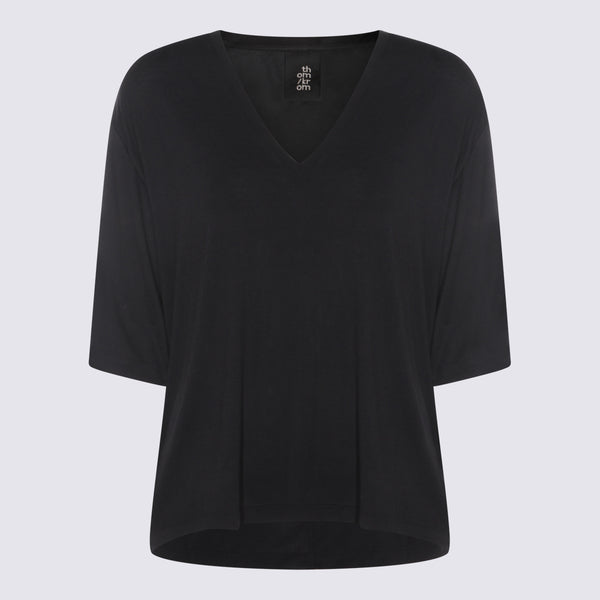 Thom Krom 80% Modal tunic in black