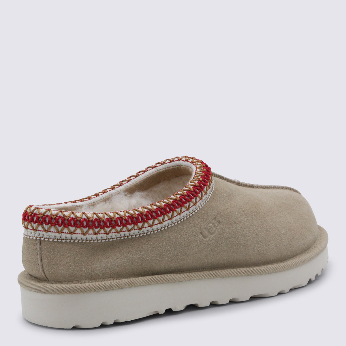 UGG Flat shoes Sand / Dark Cherry _cover Tex/le Sole El