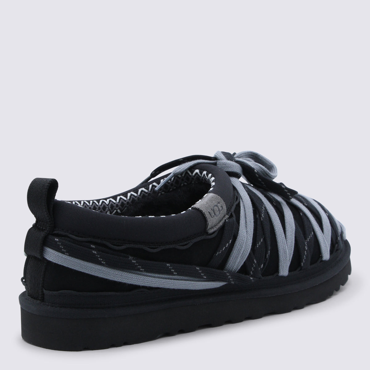 UGG Flat shoes Black _cover Tex/le Sole El
