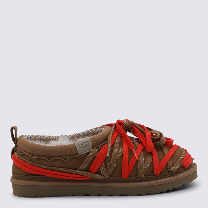 UGG Flat shoes Chestnut _cover Tex/le Sole El