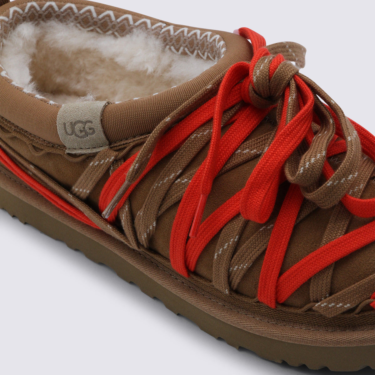UGG Flat shoes Chestnut _cover Tex/le Sole El
