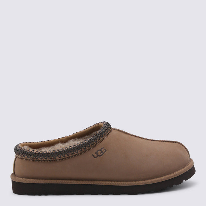 Ugg Flat Shoes Dark Chestnut _cover Tex/le Sole El