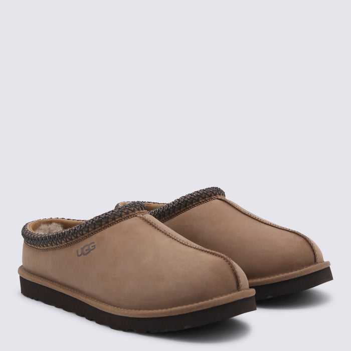 Ugg Flat Shoes Dark Chestnut _cover Tex/le Sole El