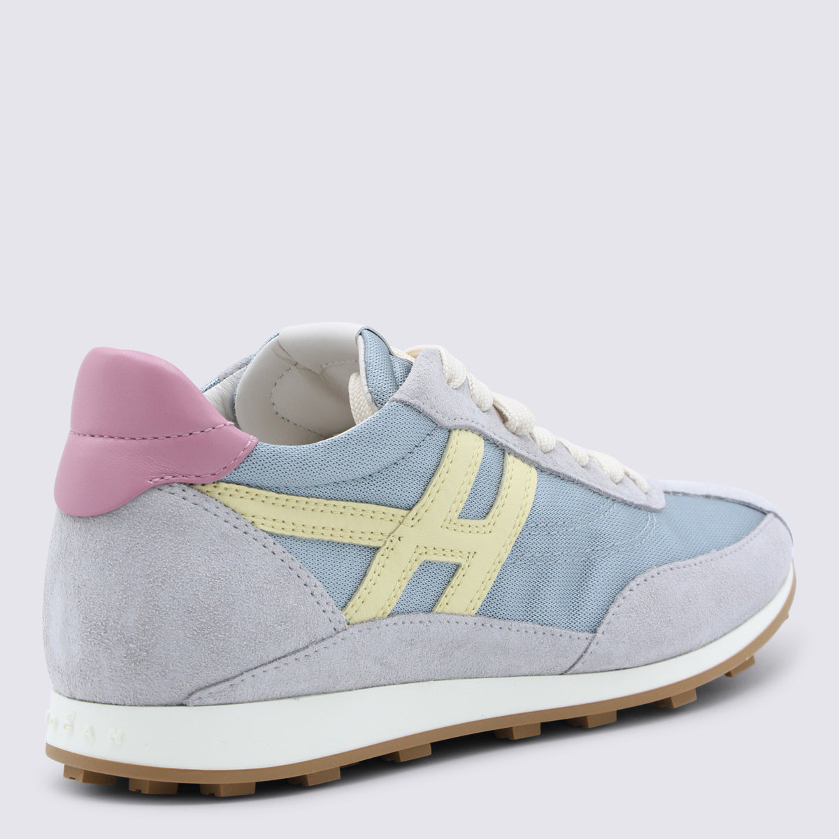 Hogan Sneakers Azzurro/giallo/rosa _cover Tex/le Sole El