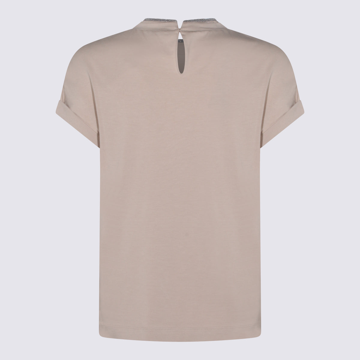 Brunello Cucinelli T-shirts and Polos Beige _co Ea