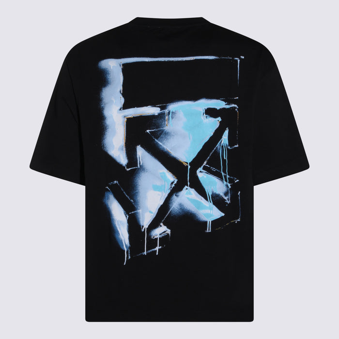 Off-White T-shirts and Polos Black