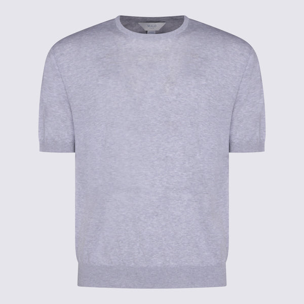 Malo 95% Cotton t-shirt in gray