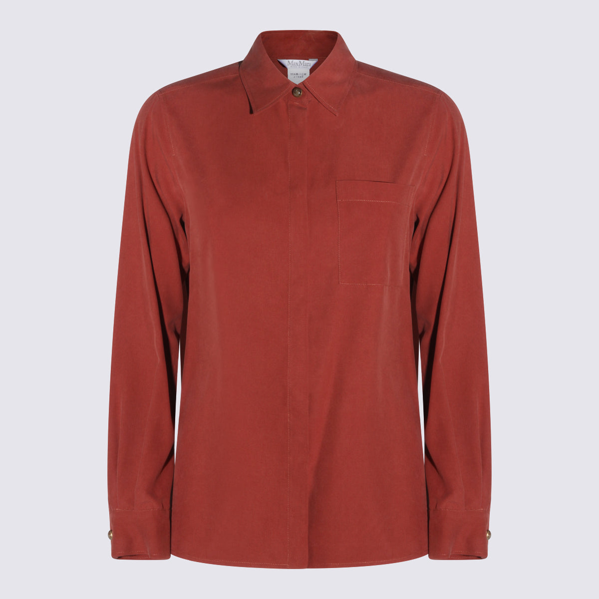 Max Mara Shirts Terracotta _si