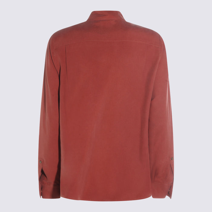 Max Mara Shirts Terracotta _si