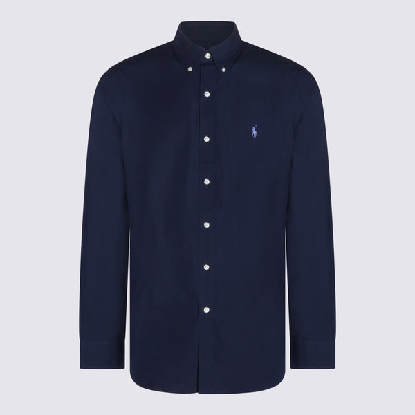 Polo Ralph Lauren 91% Cotton shirt in navy