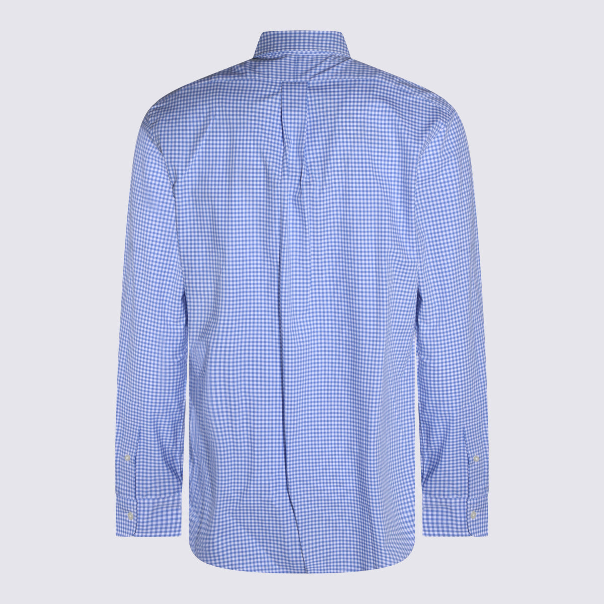 Polo Ralph Lauren Shirts 2863 Blue/white Check _co Ea