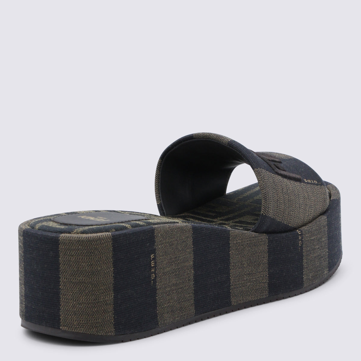 Fendi Flat shoes Tabacco/nero _cover Tex/le Sole El