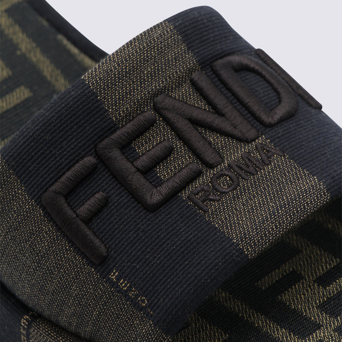 Fendi Flat shoes Tabacco/nero _cover Tex/le Sole El