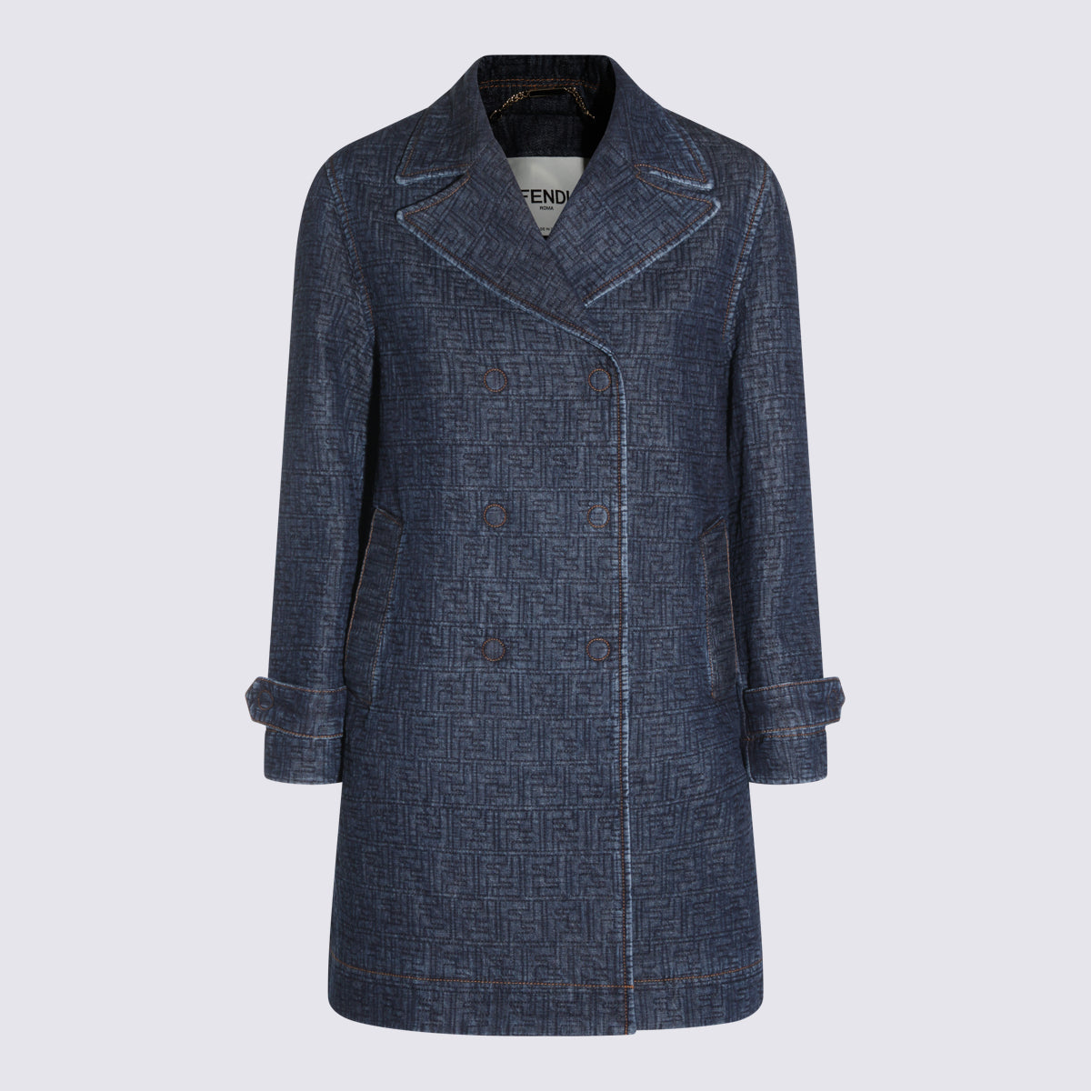 Fendi Coats Blueberry