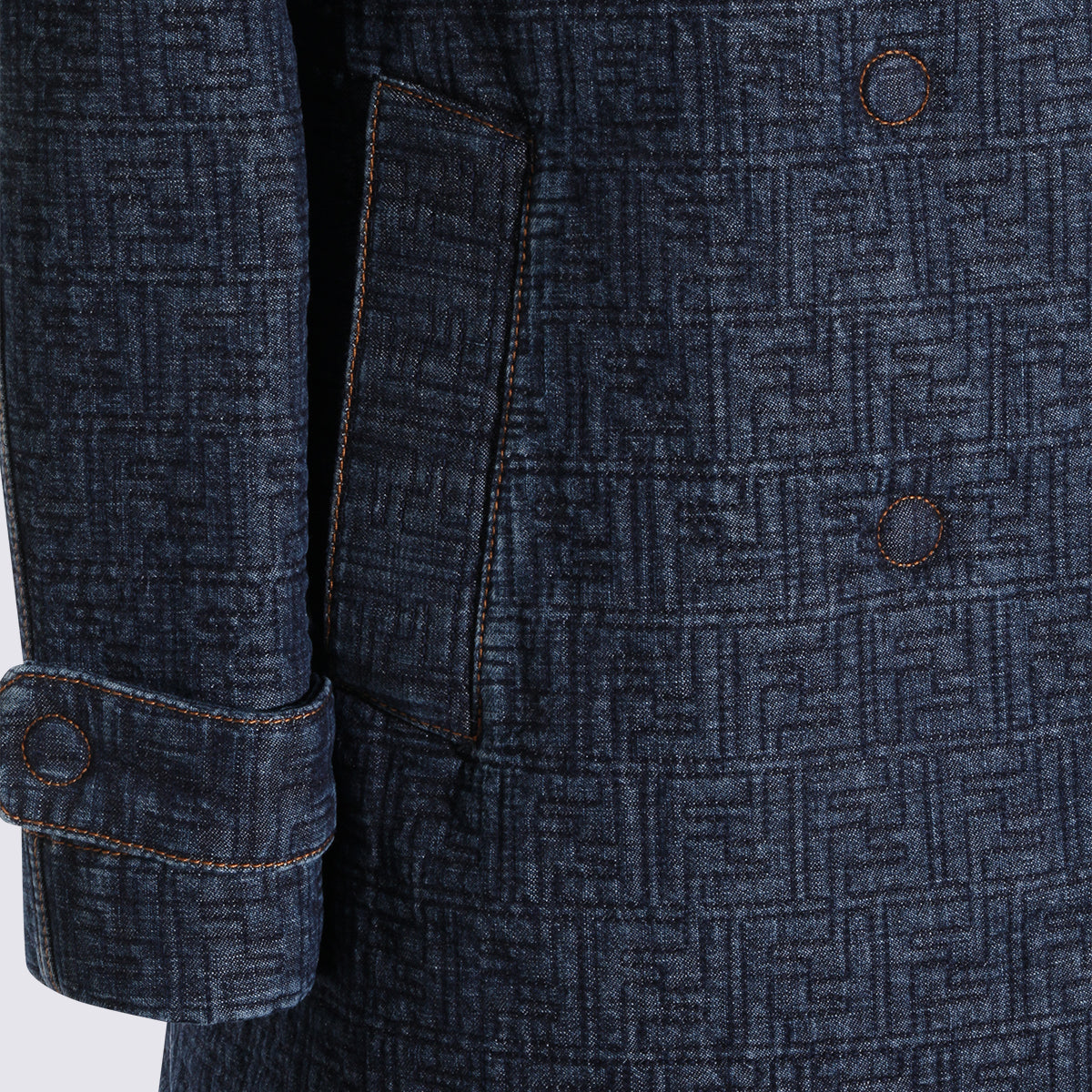 Fendi Coats Blueberry