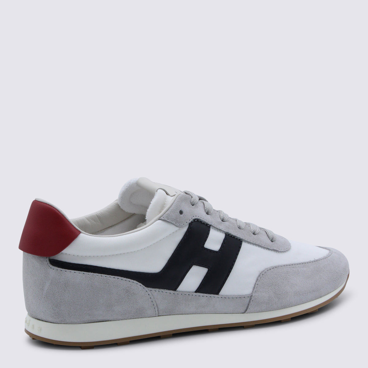 Hogan Sneakers Bianco-nero-rosso _cover Tex/le Sole El