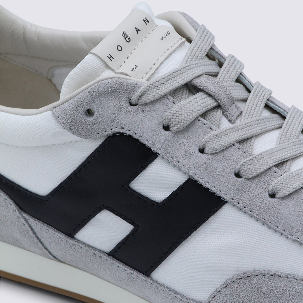 Hogan Sneakers Bianco-nero-rosso _cover Tex/le Sole El