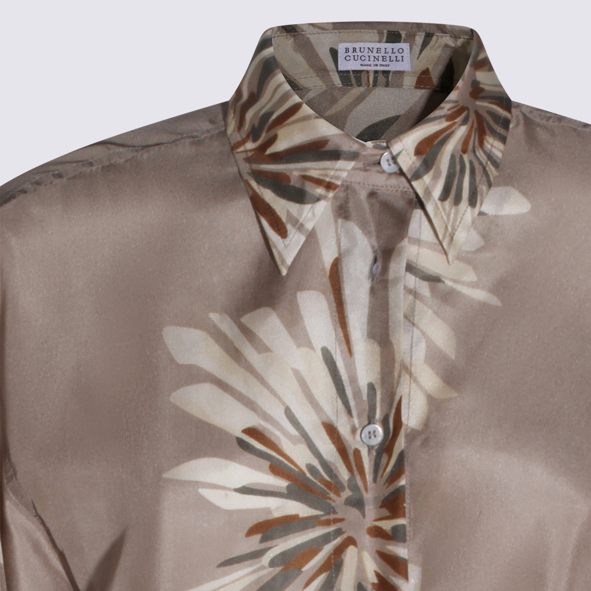 Brunello Cucinelli Shirts Kaky _se
