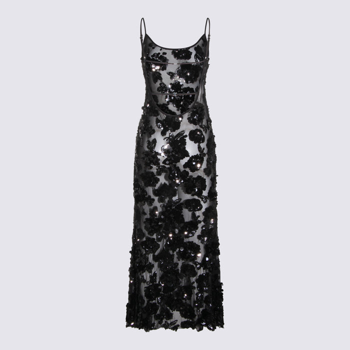 Nissa Dresses Black _ Po El