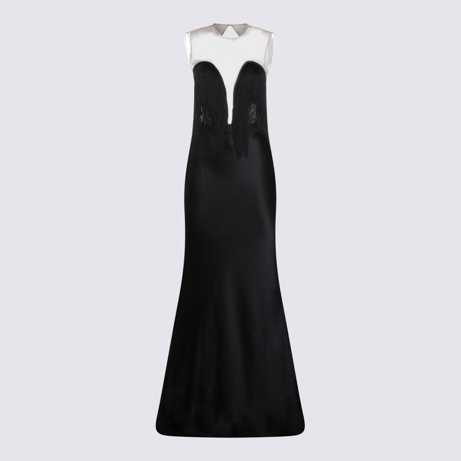 Nissa 100% PA dress in black