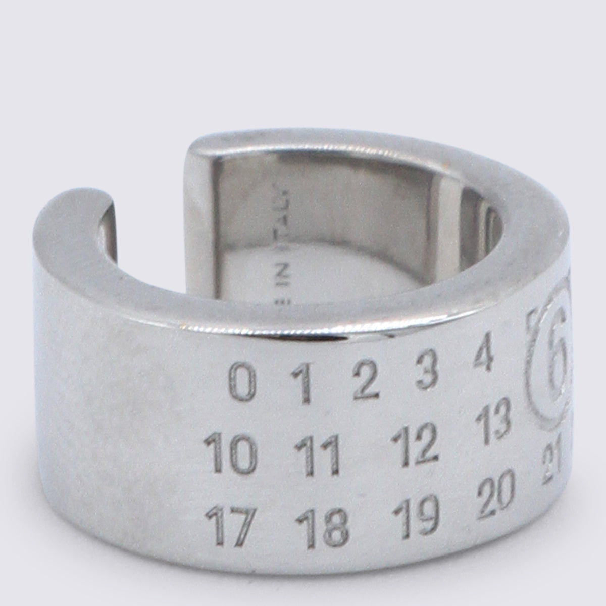 Mm6 Maison Margiela Bijoux Polished Palladium _ Brads