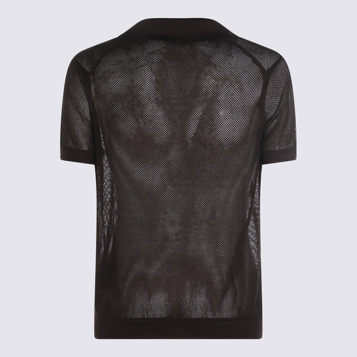 Tom Ford T-shirts and Polos Brown _co Se
