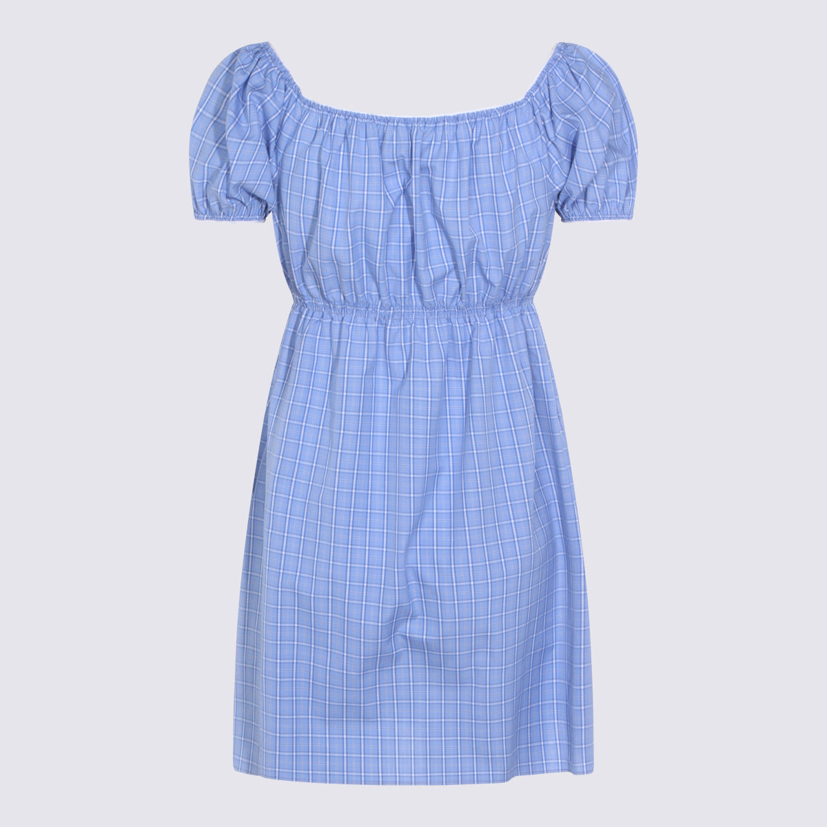Miu Dresses Light Blue _100 % Co