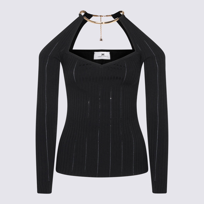 Elisabetta Franchi Sweaters Black Vipaea