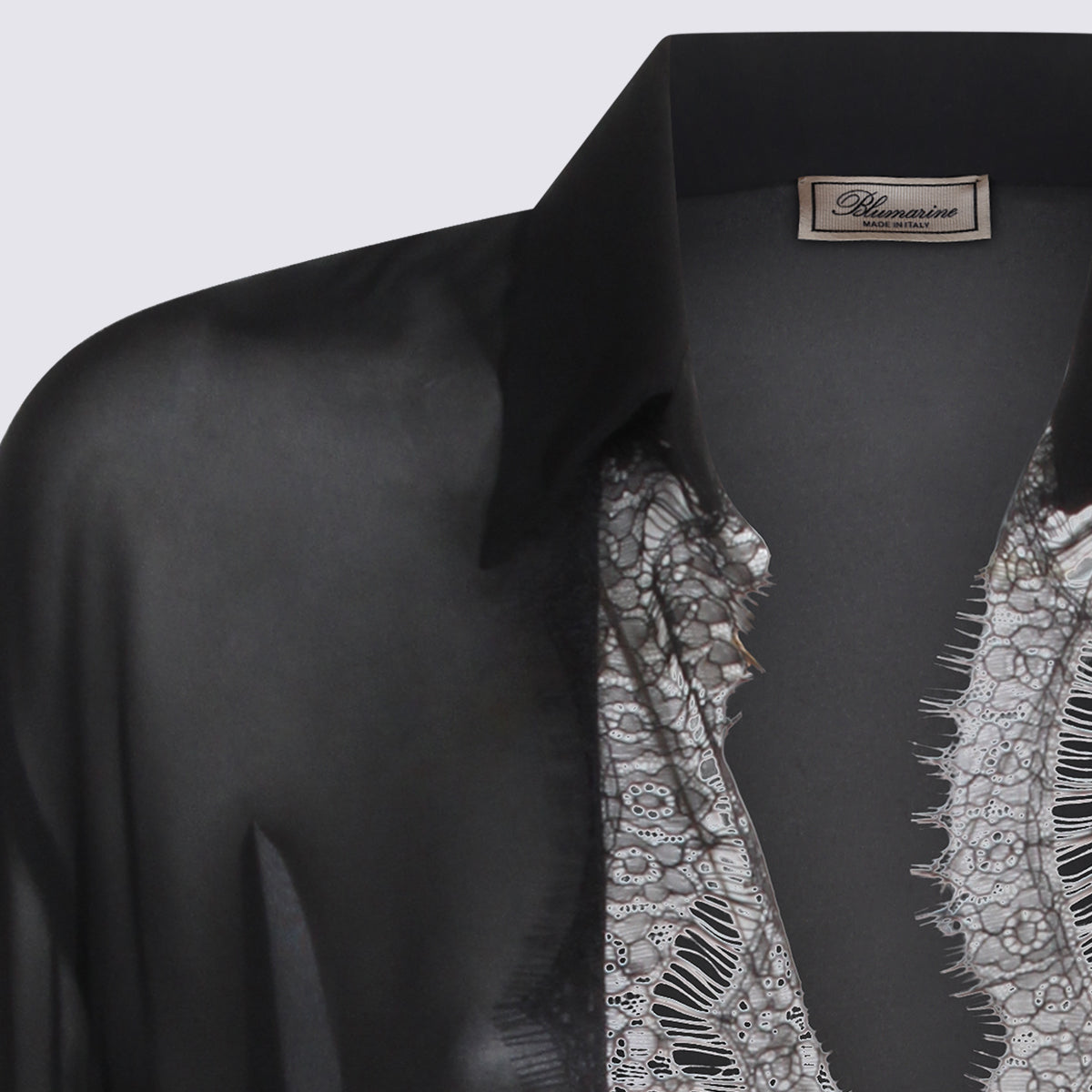 Blumarine Shirts Black _vi