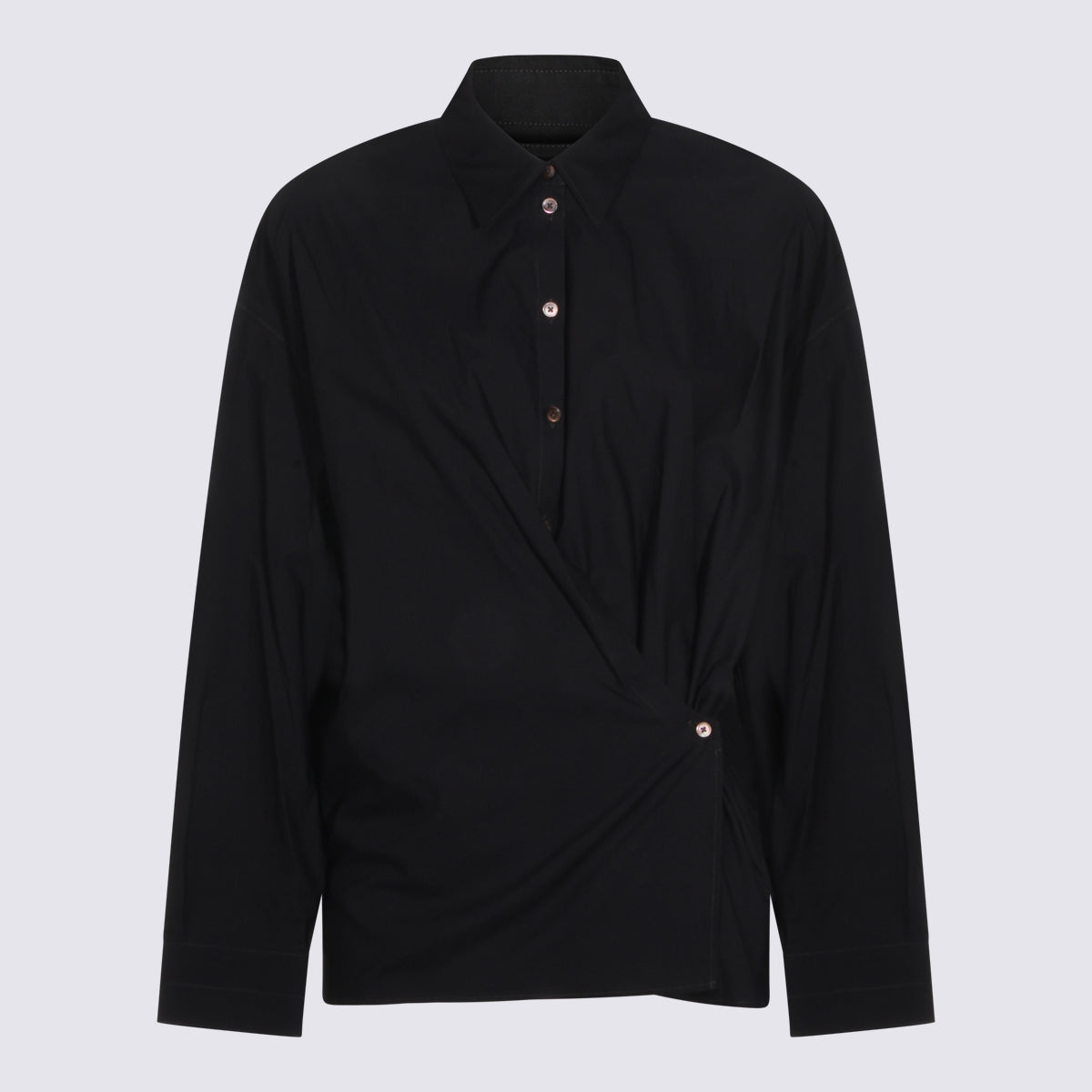 LEMAIRE Shirts Squid Ink _co Se
