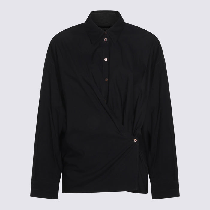 LEMAIRE Shirts Squid Ink _co Se