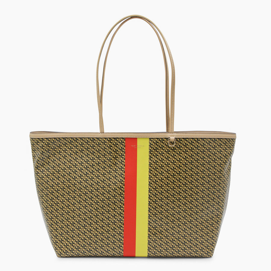 Tory Burch 81% Cotton tote bag in tan