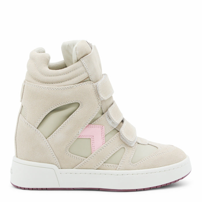 Isabel Marant Sneakers Beige/bubblegum _cover Le Sole Rubber