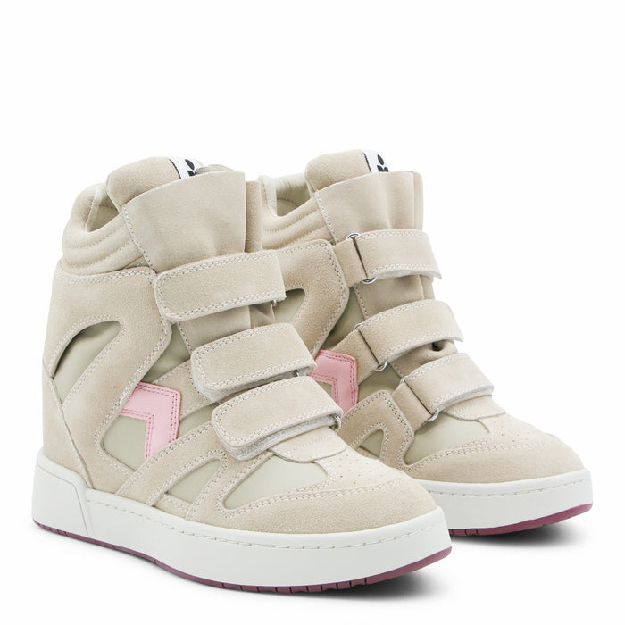 Isabel Marant Sneakers Beige/bubblegum _cover Le Sole Rubber