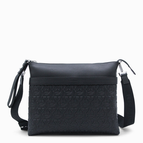 Ferragamo 85% Leather crossbody bag in black