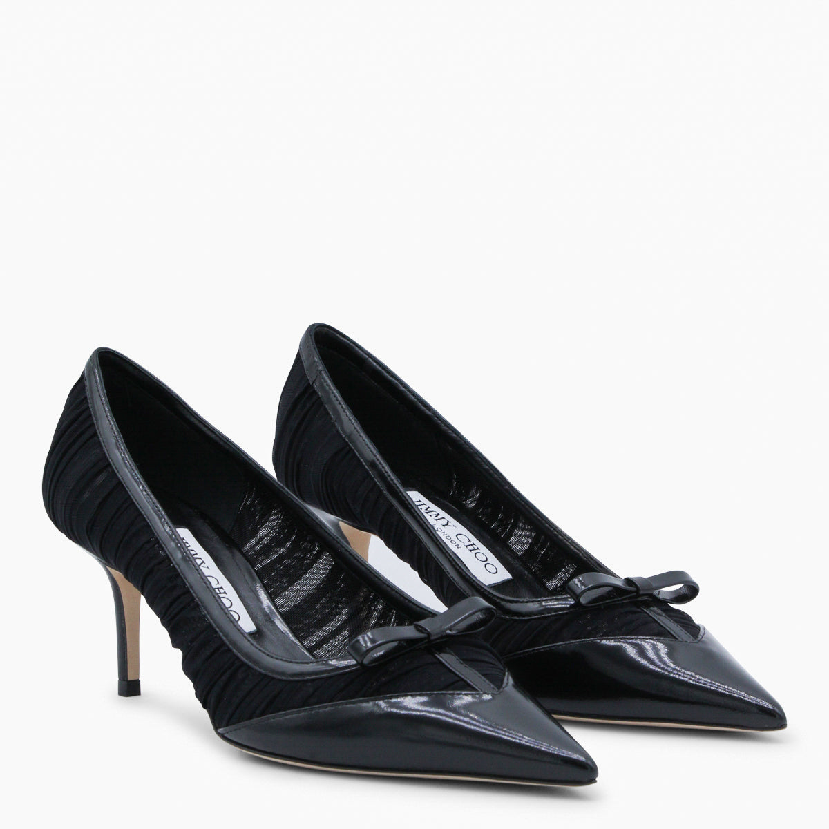 Jimmy Choo With Heel Black _cover Le Sole