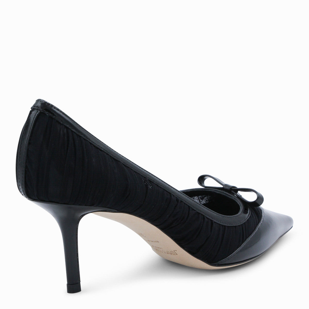 Jimmy Choo With Heel Black _cover Le Sole