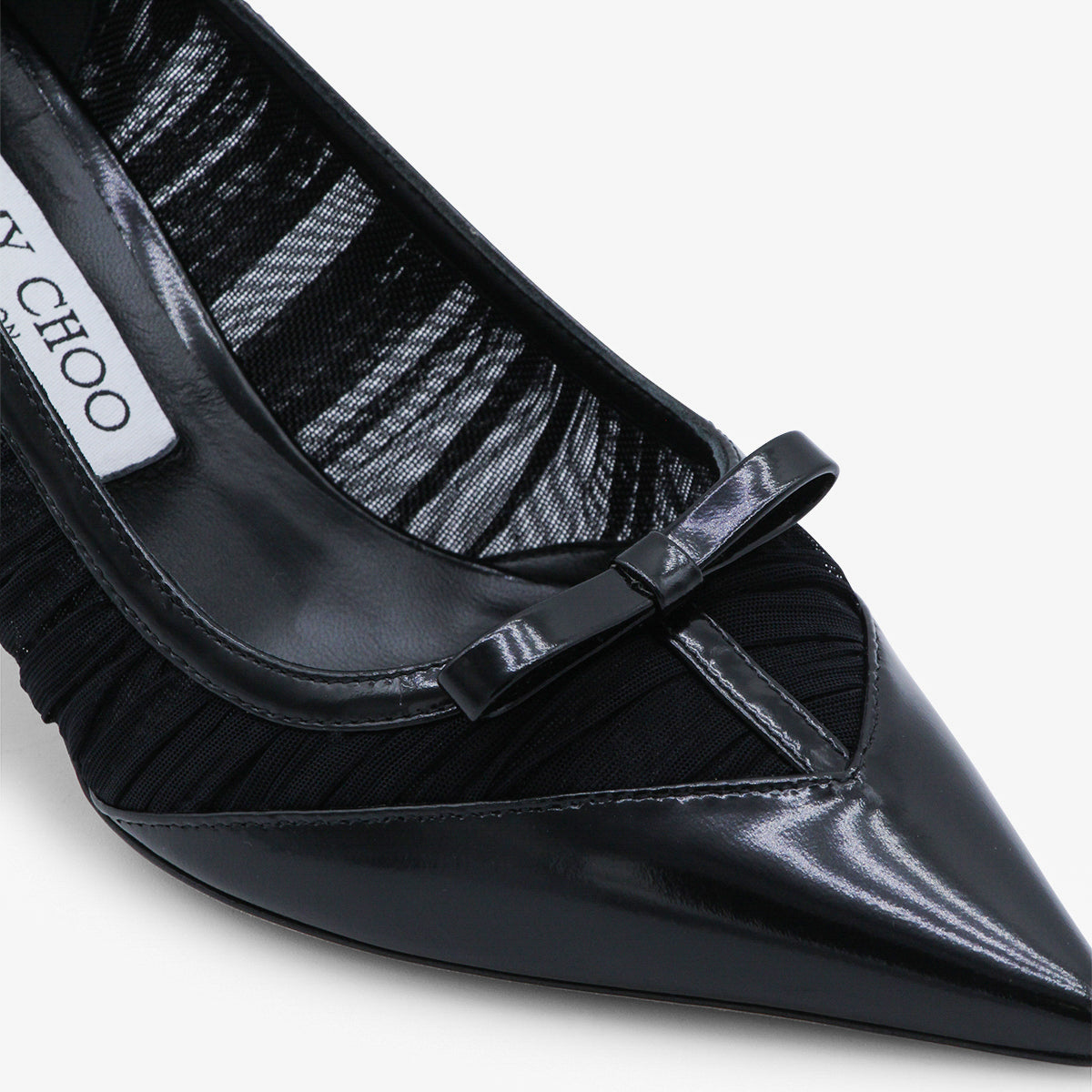 Jimmy Choo With Heel Black _cover Le Sole
