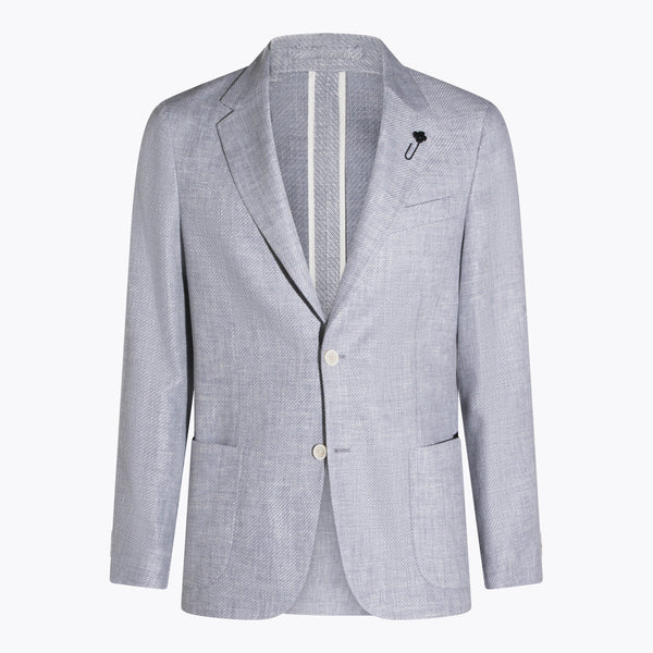 Lardini 59% Wool blazer in gray
