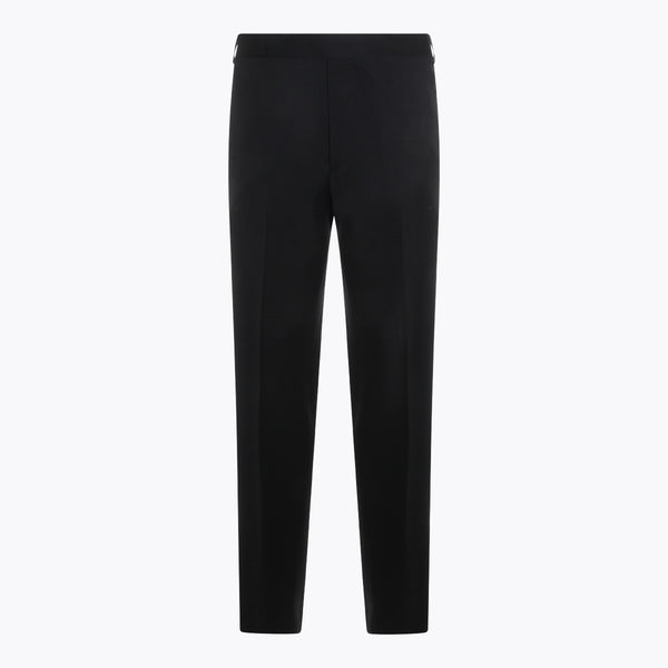 Lardini 100% Virgin Wool trousers in black