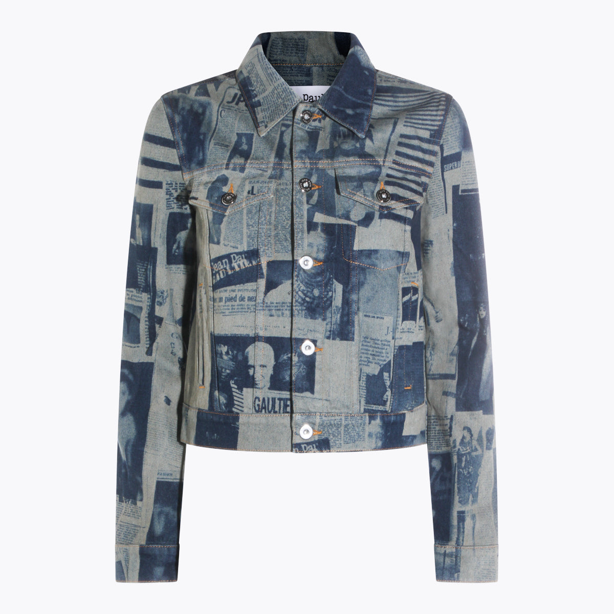 JEAN PAUL GAULTIER Jackets Indigo/beige