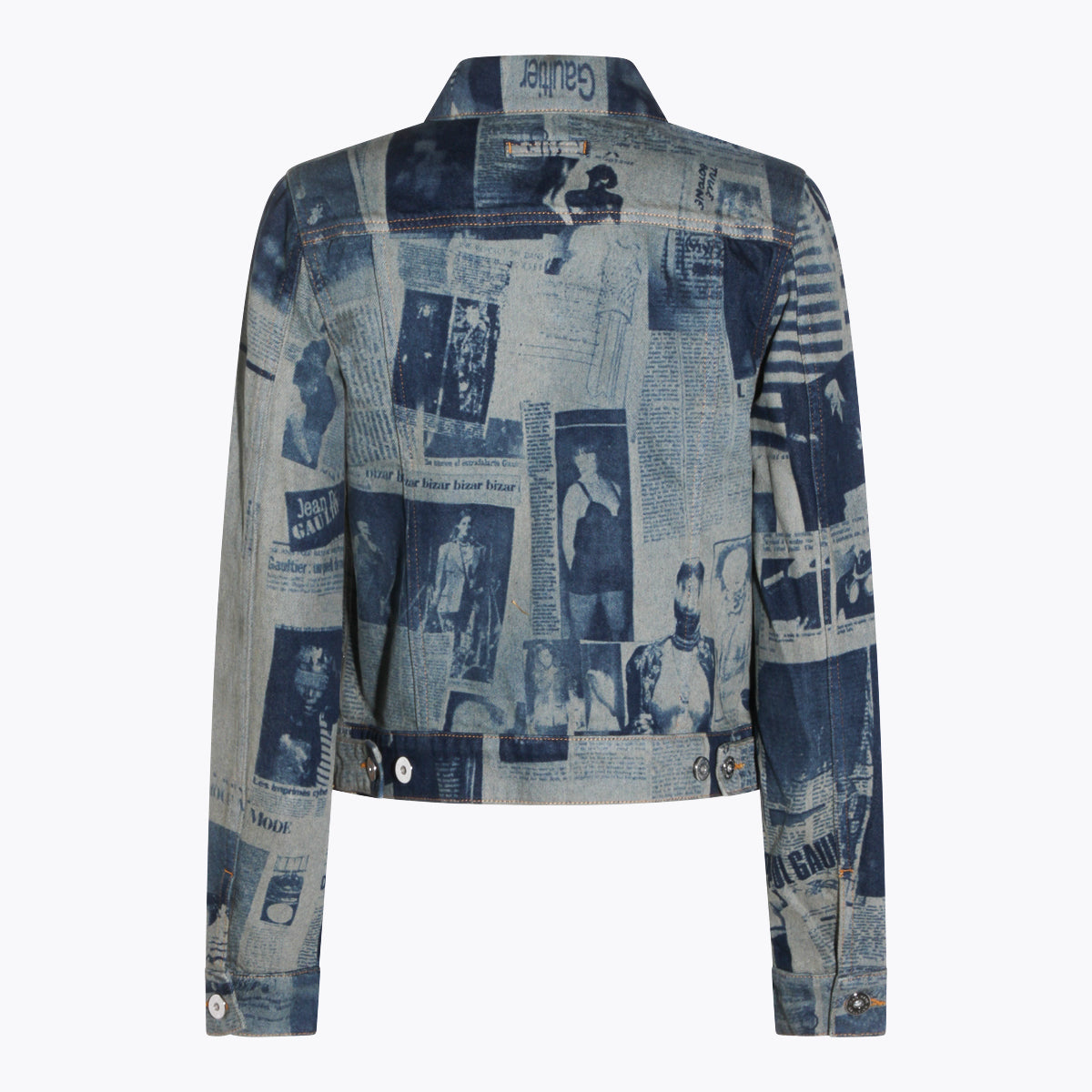 JEAN PAUL GAULTIER Jackets Indigo/beige