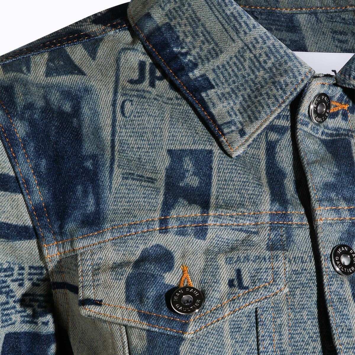 JEAN PAUL GAULTIER Jackets Indigo/beige