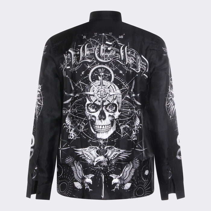 Philipp Plein Shirts Black _100 % Co