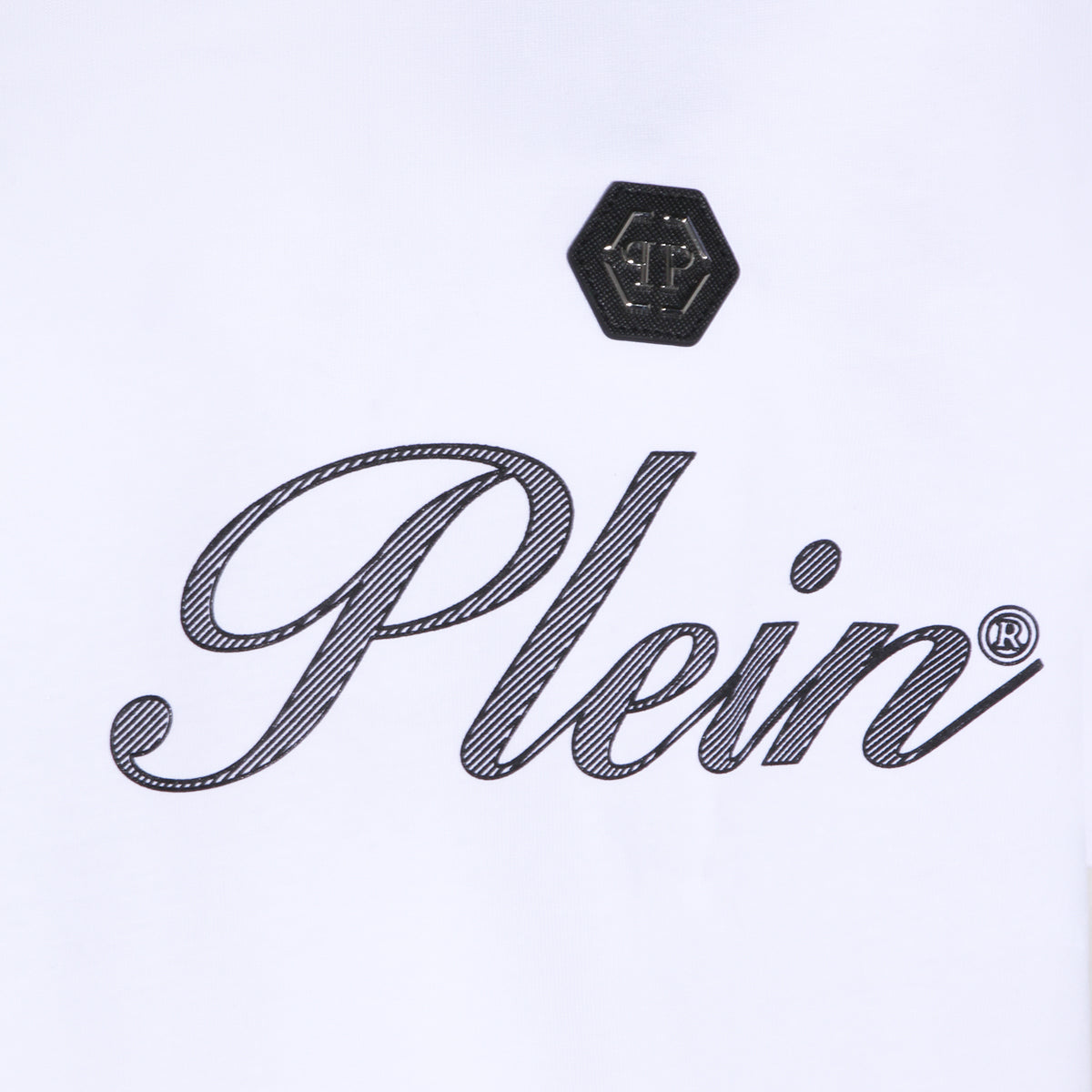 Philipp Plein T-shirts and Polos White _100 % Co