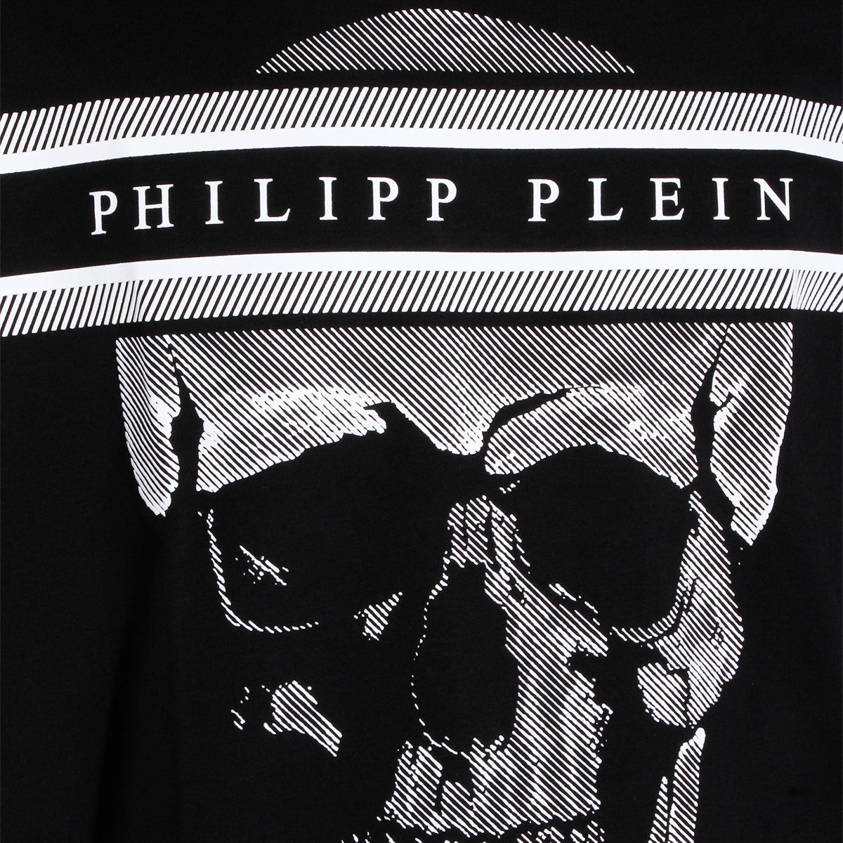 Philipp Plein T-shirts and Polos Black _100 % Co