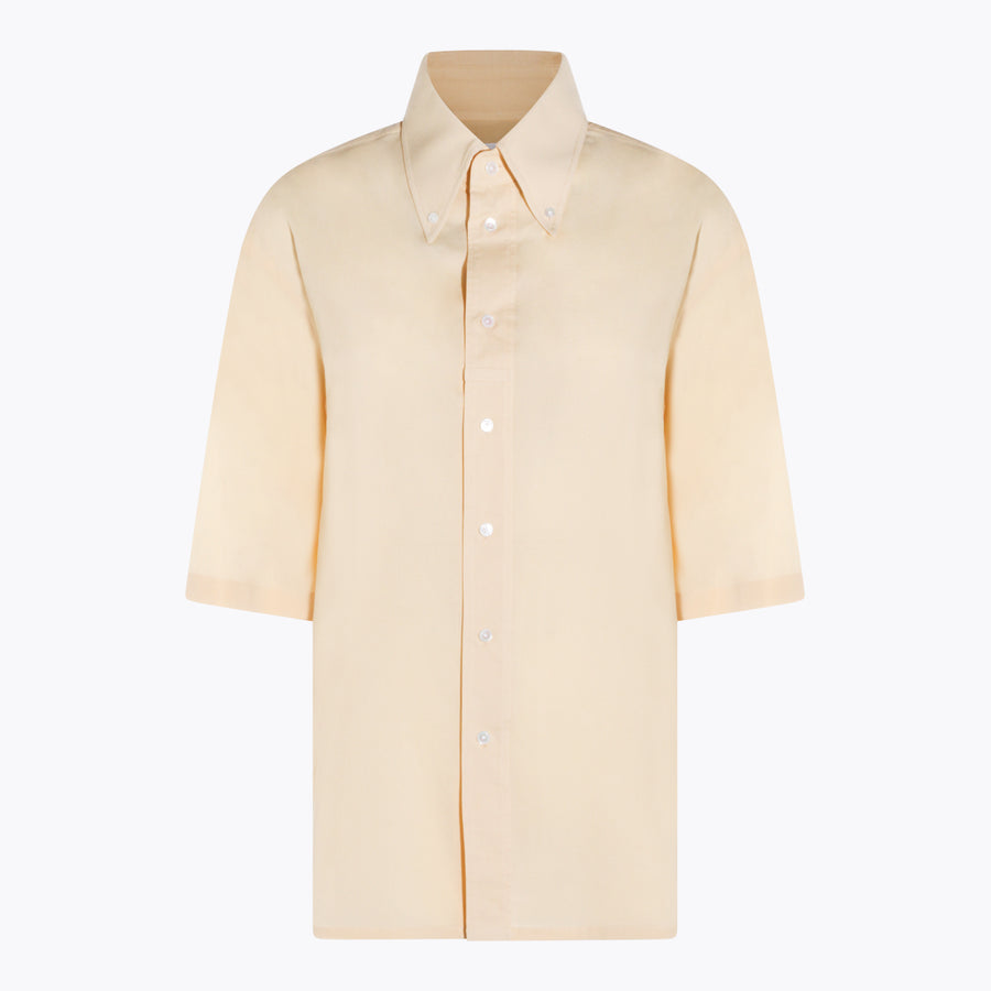 Lemaire 100% Cotton shirt in beige