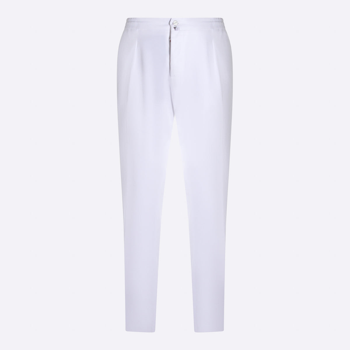 Kiton Trousers White Ly Ea