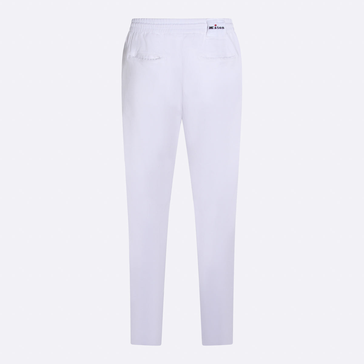 Kiton Trousers White Ly Ea
